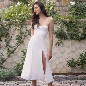 Reformation Juliette dress Ivory